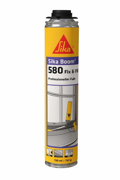 Slika Sika Boom 580 Fix & Fill PU montažna pena 750 ml

